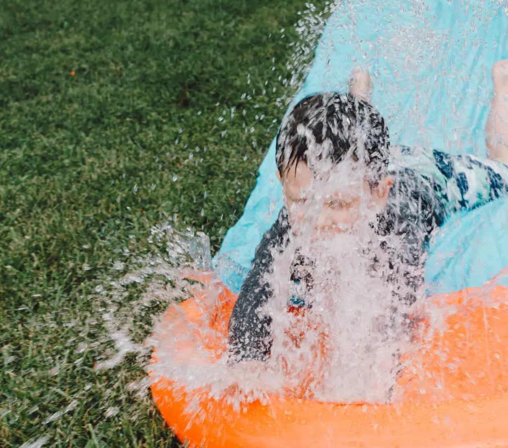 kiddie pool with slide walmart