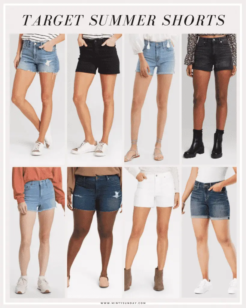 Target Try-On Shorts (Summer Mom Uniform) · Minty Sunday